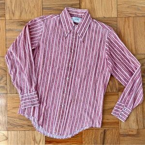 Vintage Manhattan U-30 Collection Men’s Button Down Shirt